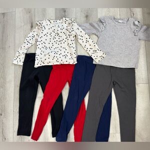 Girls tops and bottoms lot